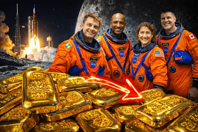 Artémis II : les astronautes ont-ils vraiment trouvé de l’or sur la Lune ?
