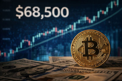 Bitcoin franchit 68 000 dollars après les déclarations d'apaisement de Pezeshkian sur la guerre en Iran