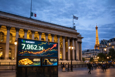CAC 40 clôture à 7 962 points avant la pause de Pâques, l'or à 4 665 $ et le brut à 107 $ sous pression iranienne