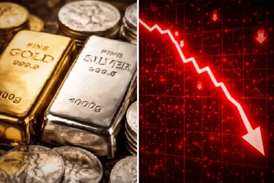 Crash éclair : près de 9 000 milliards de dollars ont été effacés des marchés des métaux précieux et des actions américaines en 17 jours