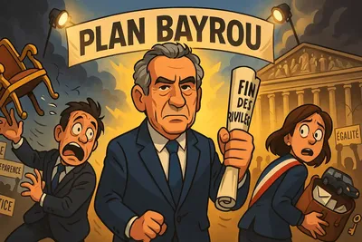 Crise politique : pourquoi le CAC 40 plonge après le coup de poker de Bayrou