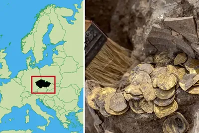 Des archéologues découvrent un ancien trésor contenant des centaines de pièces d'or et d'argent