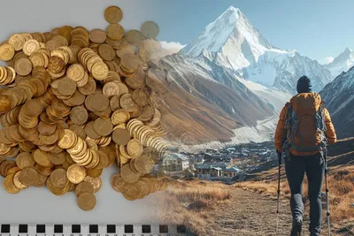 Des randonneurs découvrent un trésor caché de pièces d'or datant de 1808 à 1915 dans un mur de pierre