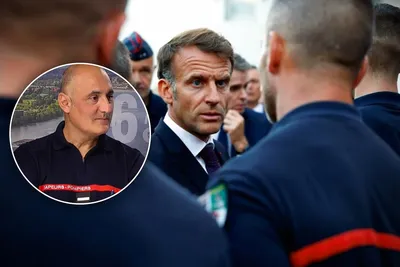 Incendies : derrière la visite de Macron, un débat brûlant sur les capacités de la France