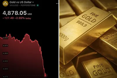 L’or et l’argent s’effondrent de 3 % : 1 000 milliards de dollars envolés en 3 heures