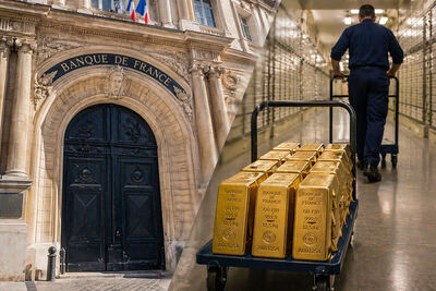 La Banque de France rapatrie 129 tonnes d