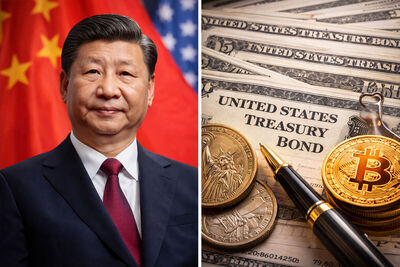 La Chine cède 910 milliards de yuans de bons du Trésor américain, le bitcoin dans la ligne de mire