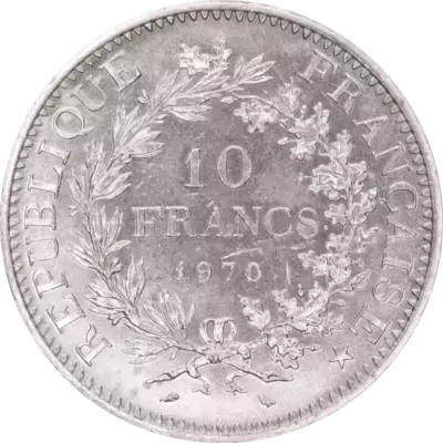 La pièce de 10 Francs Hercule: un trésor national français