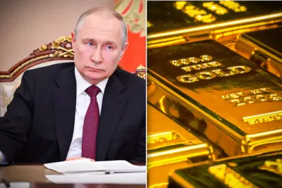 La Russie vend 9 tonnes de ses réserves souveraines d