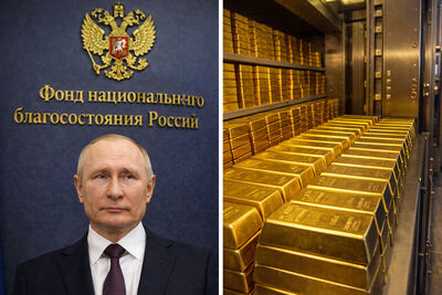 La Russie vend encore des tonnes d'or : le coût de la guerre pèse de plus en plus lourd