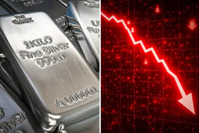 Le cours de l’argent s’effondre de 9 % et perd 1 070 milliards de dollars en une heure : faut-il s’inquiéter ?