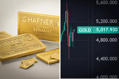 Le cours de l’or retrouve les 5 000 dollars soutenu par les achats chinois et la faiblesse du dollar