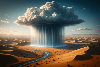 Le projet scientifique étonnant qui fait tomber la pluie, même dans le désert