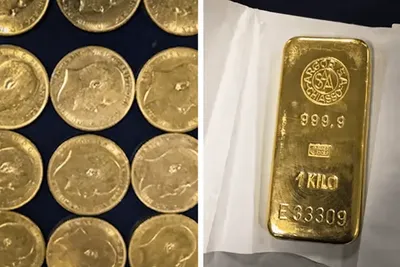 Mulhouse : un trésor de 600 000 euros ! 800 pièces d’or et des lingots retrouvés dans une voiture par les douaniers