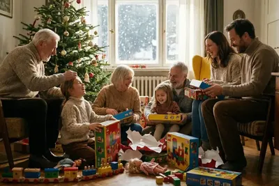 Noël 2025 : quel est le montant moyen offert par les grands-parents à leur famille ?
