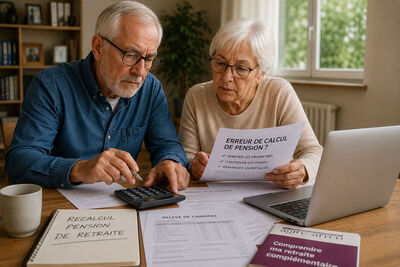 Retraite 2025 : des milliers de pensions sous-payées… vérifiez vite votre dossier