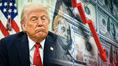 FOREX Trump frappe fort : la chute du dollar n
