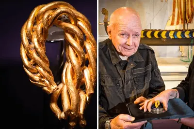 Un spéctaculaire bijou viking en or, découvert à l’île de Man