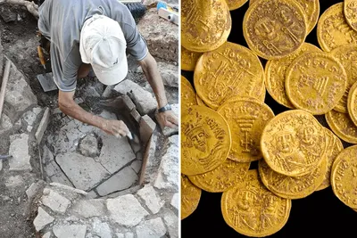 Un trésor estimé à 700.000 euros: un habitant du Rhône découvre des lingots et des pièces en or dans son jardin
