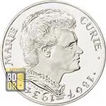 Pièce de 100 Francs Marie Curie