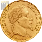 10 Francs Or Napoléon III Lauré