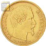 10 Francs Or Napoleon III Petit Module