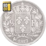 1/2 Franc 1817