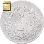 1/2 Franc 1834