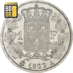 1 Franc 1822 Louis XVIII
