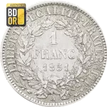 1 franc 1851 Ceres