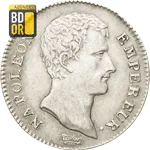 1 Franc Napoleon I empereur