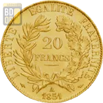 20 Francs Or Cérès Revers