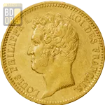 20 Francs Or Louis-Philippe 1er Non Lauré
