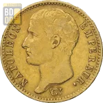 20 Francs Or Napoléon 1er tête nue 1806 et 1807