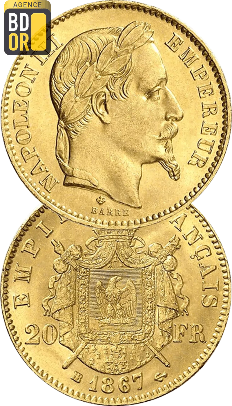 20 Francs or Napoleon Laure