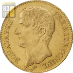 40 francs Or Bonaparte Premier consul