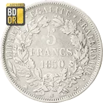 5 Francs Ceres 1850