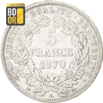 5 Francs Ceres 1870