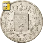 5 Francs Charles X 1826