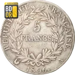 5 Francs Napoléon 1806