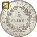 5 Francs Napoleon 1815