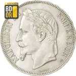 5 Francs Napoléon Tête Laurée