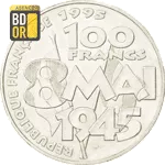 Piece 100 Francs Argent 1995