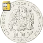 Piece 100 Francs Clovis 1996