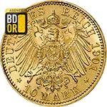 10 Mark Or Lübeck 1901
