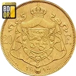20 Francs Or Union Latine Albert 1er 1914