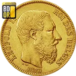 20 Francs Or Union Latine Leopold II