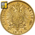 20 Mark Or Ludwig III 1872