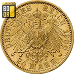20 Mark Or Wilhelm II 1900
