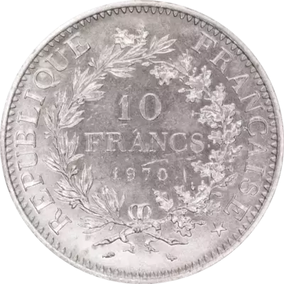 10 Francs Hercule Argent